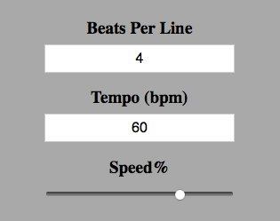 thumbnail for "Lyric Scroller" project